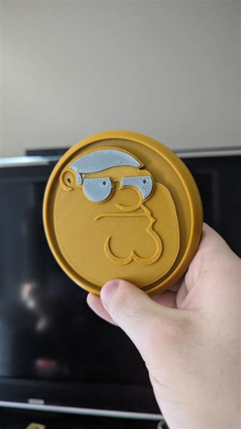 real life peter griffin medallion.